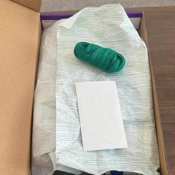 Nike SB Dunk Low Pro Blue and Teal Sneakers - Picture 15 of 15